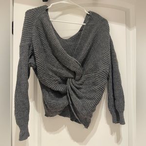Knit sweater